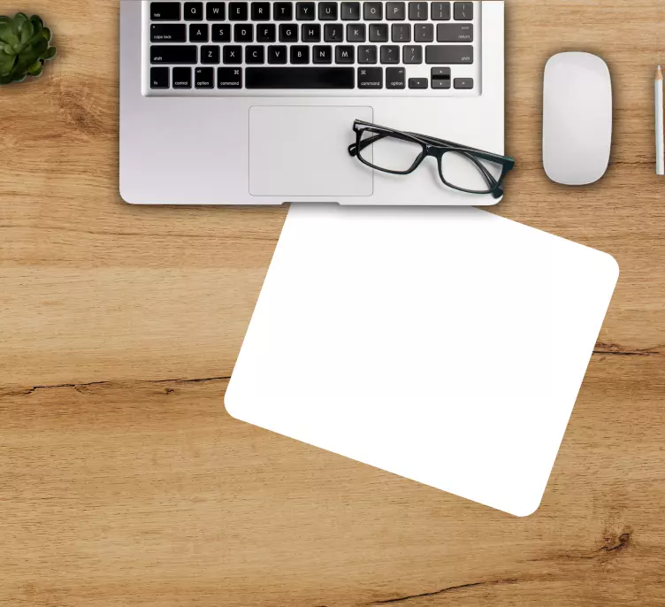 Alfombrilla ratón textura superficie lisa simple - TenVinilo