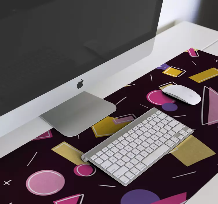 Alfombrilla XXL texturas geométricas - TenVinilo