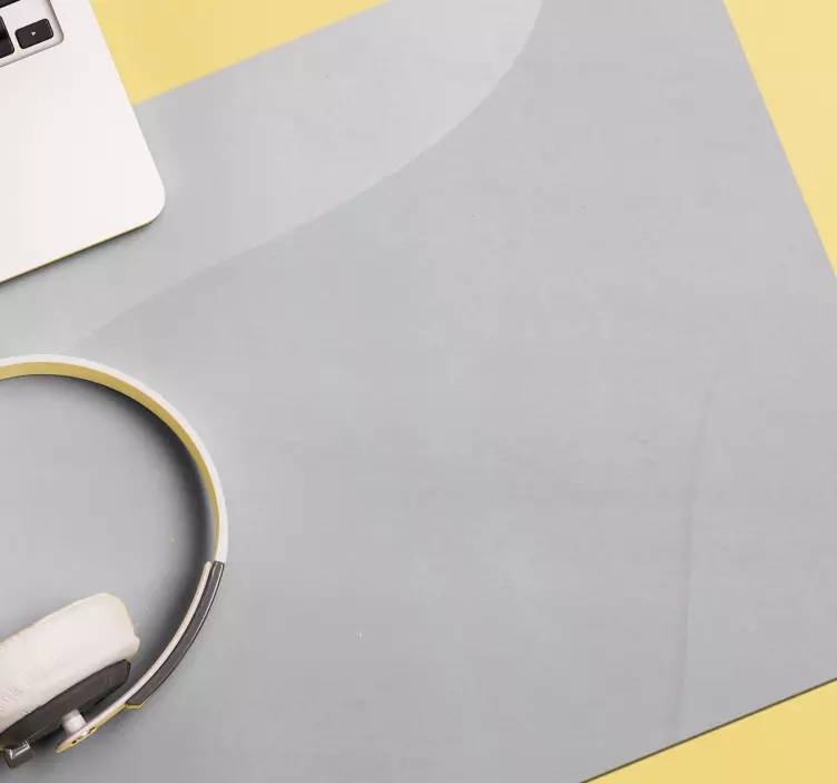 Alfombrilla ratón textura color blanco - TenVinilo