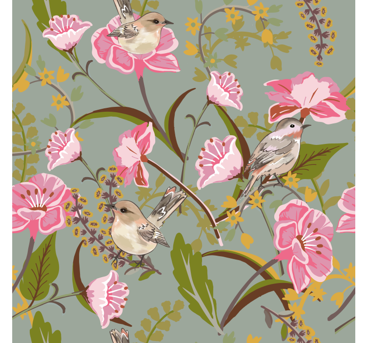 Estor enrollable cocina flores - TenVinilo