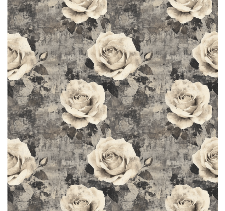 Estor enrollable cocina flores de mármol - TenVinilo