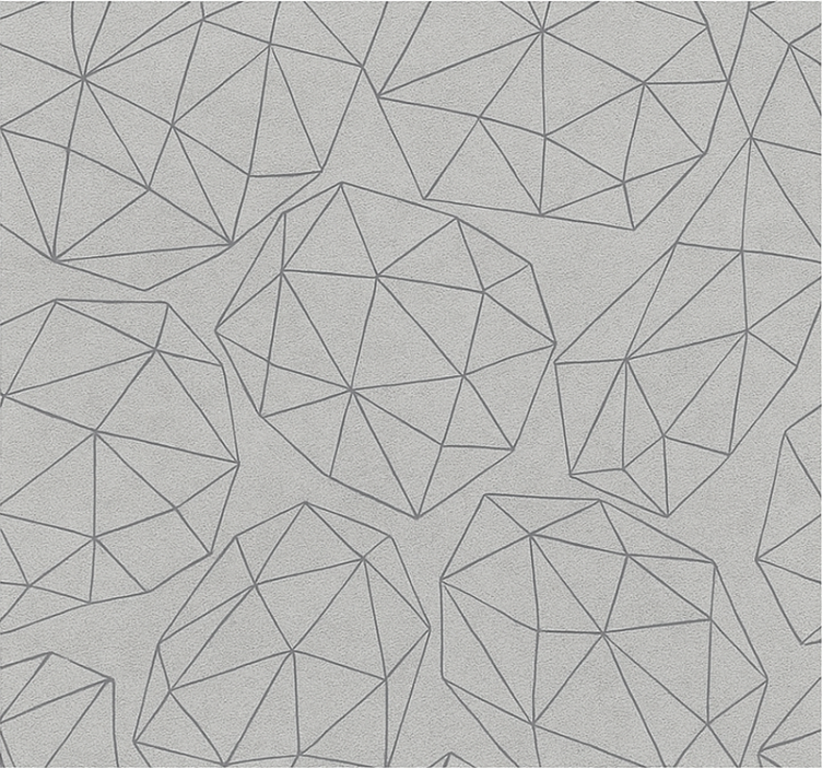 Estor enrollable baño brillo plateado de piedras preciosas - TenVinilo