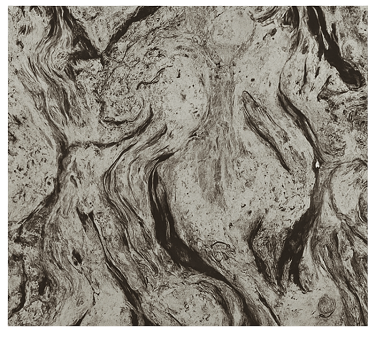 Estor enrollable baño textura de mármol oscuro - TenVinilo