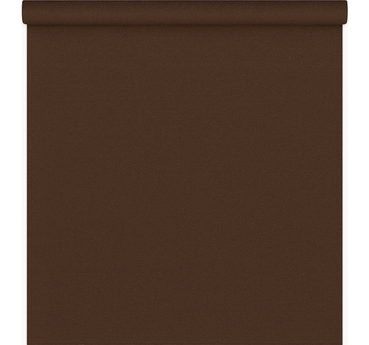 Estor enrollable salón monocromo marrón oscuro - TenVinilo