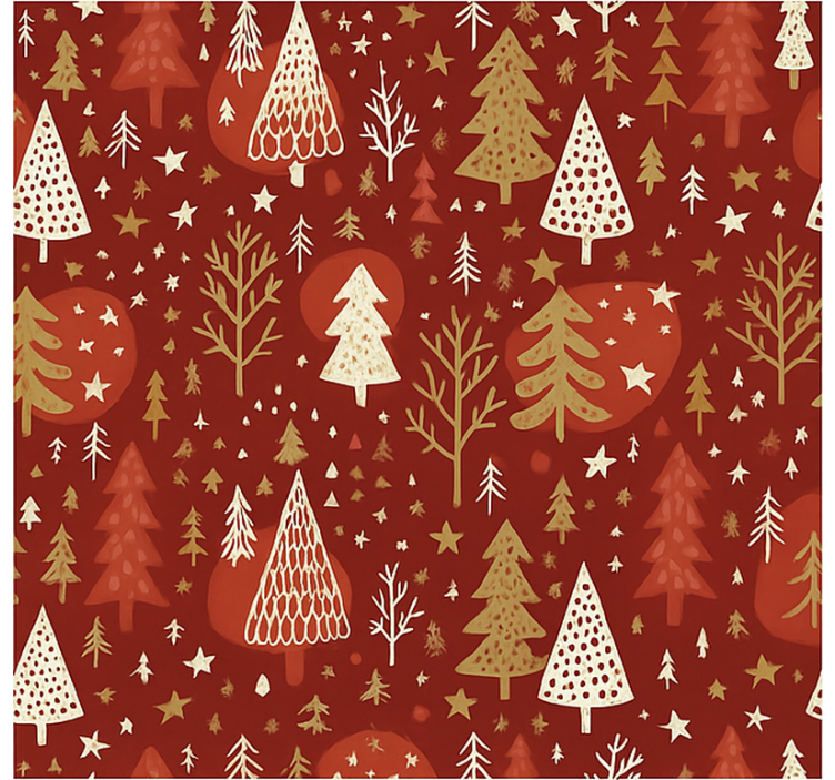 Estor enrollable salón iconos festivos verdes - TenVinilo