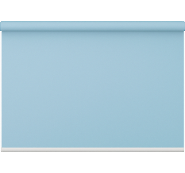 Estor enrollable juvenil color azul cielo - TenVinilo