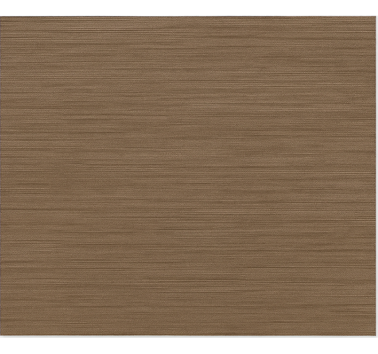 Estor enrollable comedor efecto tejido marrón - TenVinilo