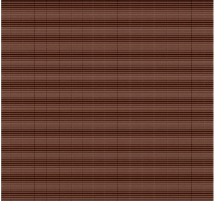 Estor enrollable comedor efecto bambú marrón chocolate - TenVinilo