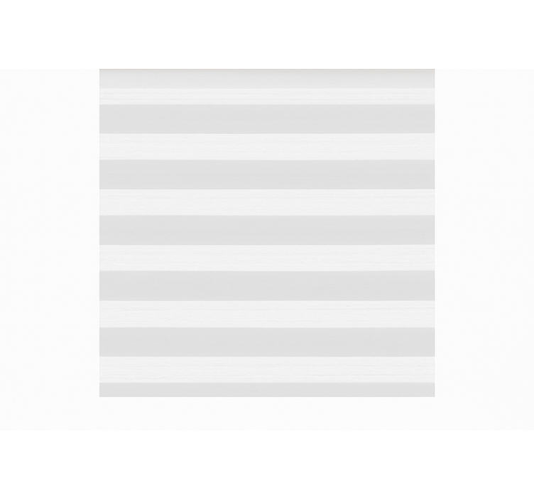 Estor enrollable comedor rayas blancas transparentes - TenVinilo