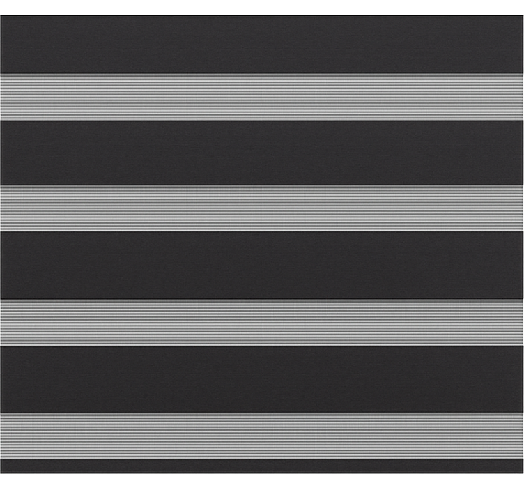 Estores enrollable oficina protección solar negra - TenVinilo