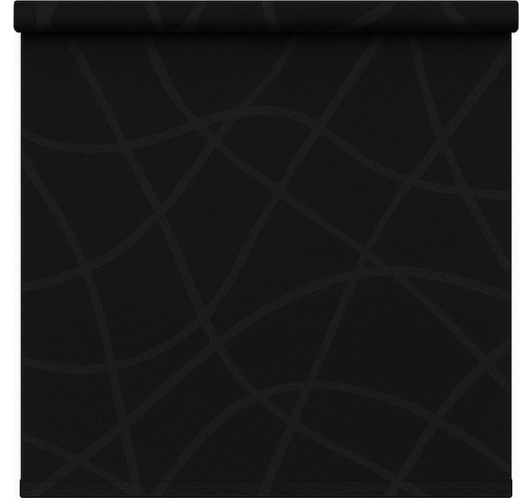 Estores enrollable oficina negro suave - TenVinilo