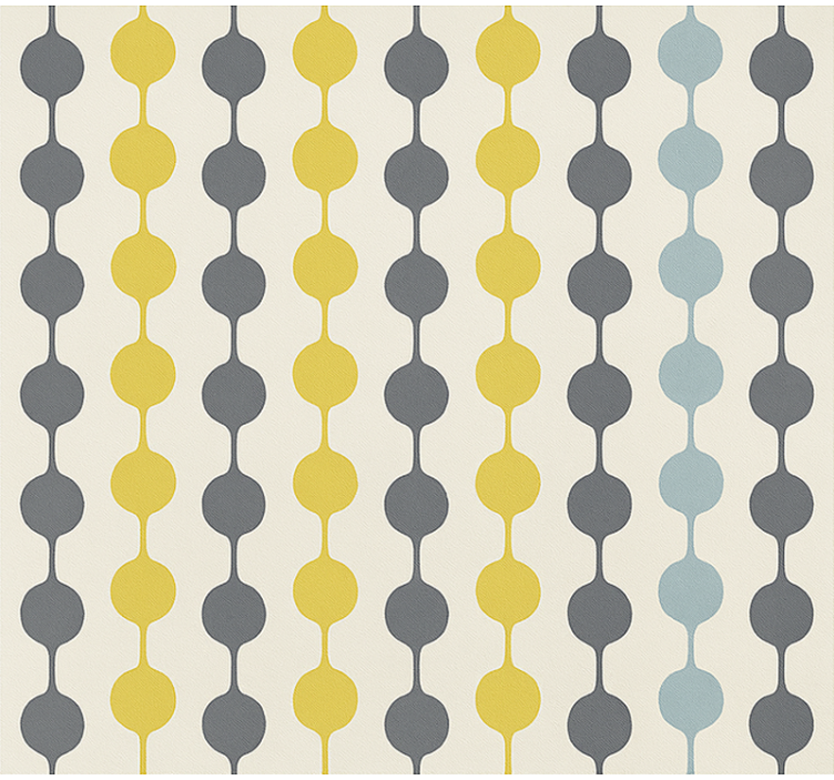 Estor estilo nórdico círculos coloridos colgantes - TenVinilo