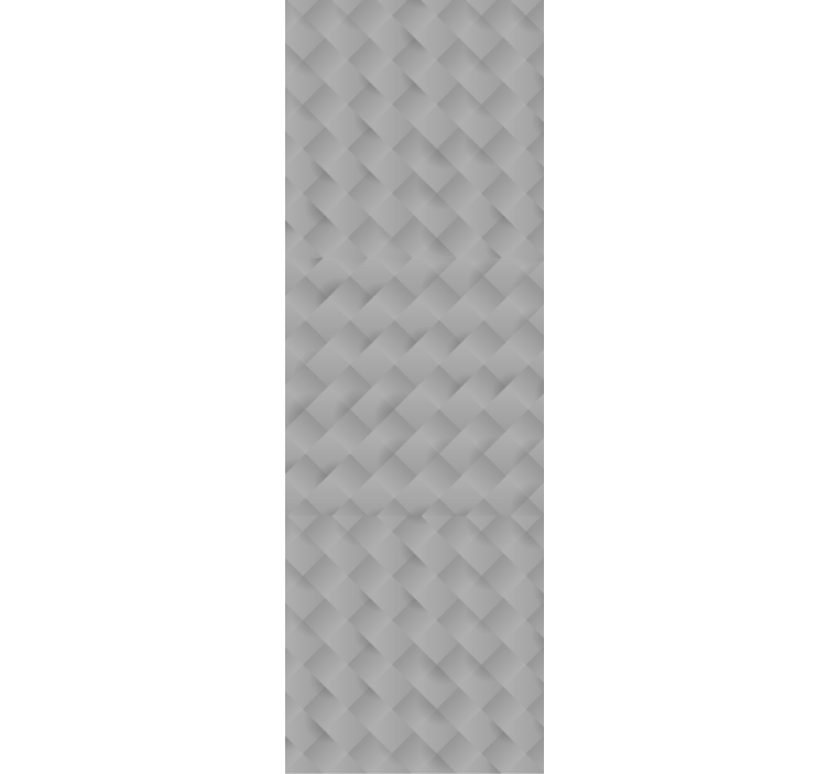 Estor enrollable despacho patrón de cuadrados grises - TenVinilo