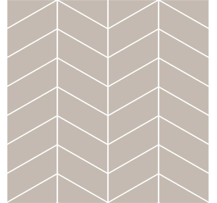 Estor enrollable cocina estilo escandinavo beige y blanco - TenVinilo