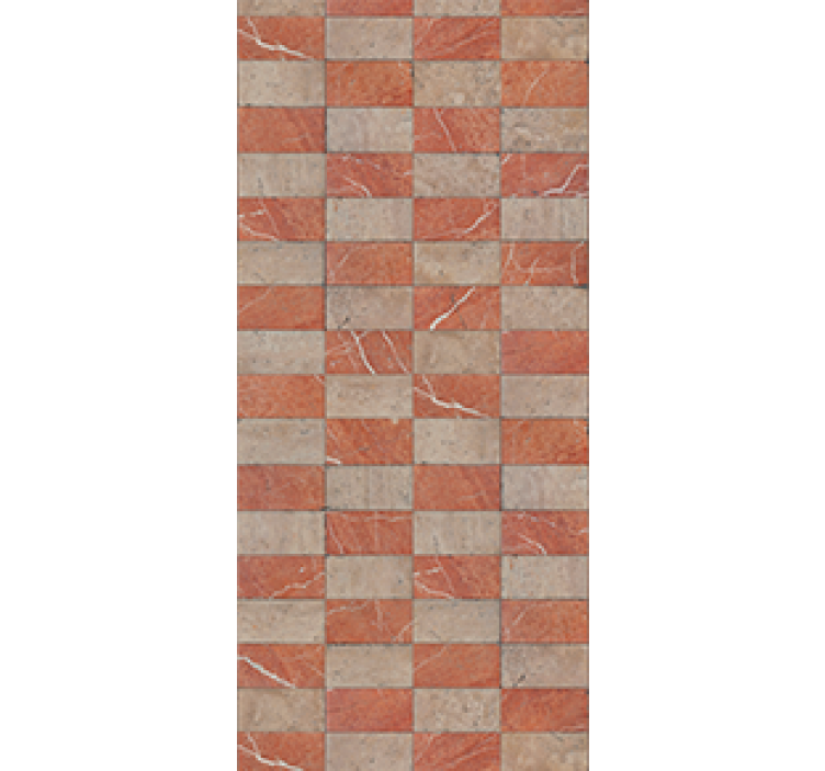 Estor enrollable cocina azulejos geométricos beige - TenVinilo