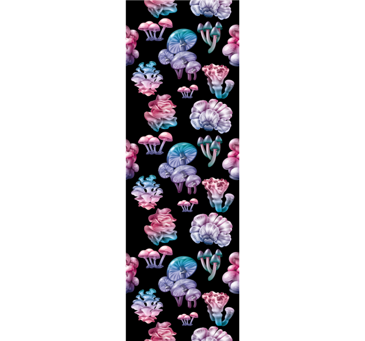 Estor enrollable cocina set de hongos mágicos - TenVinilo