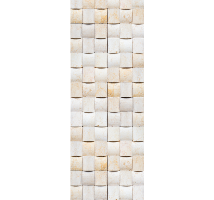 Estor enrollable cocina patrón de ladrillos 3d - TenVinilo