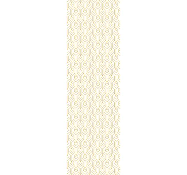 Estor enrollable comedor diseño blanco moderno - TenVinilo