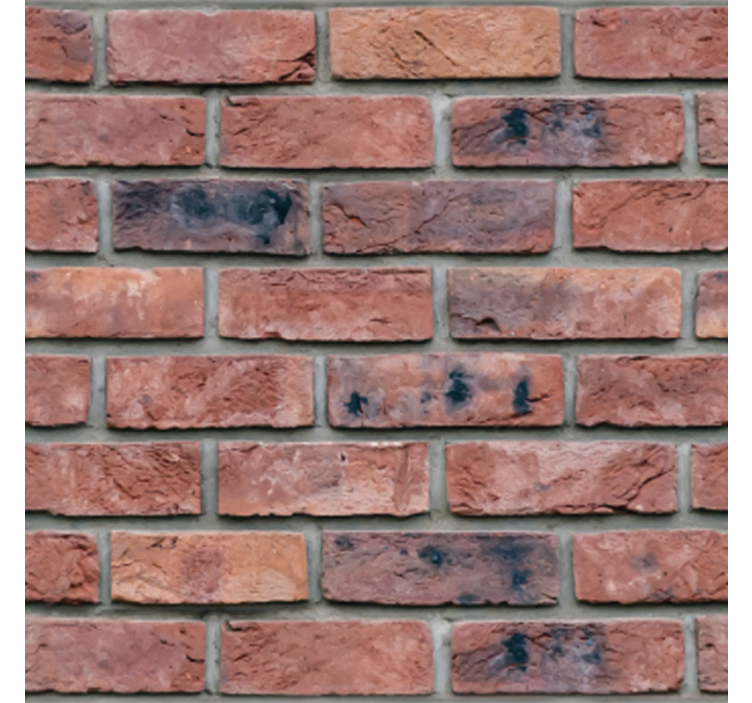 Estor enrollable comedor pared de piedra poco común - TenVinilo