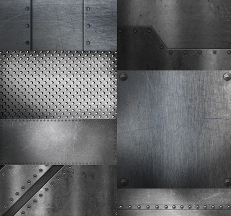 Estor enrollable comedor pared de latón - TenVinilo