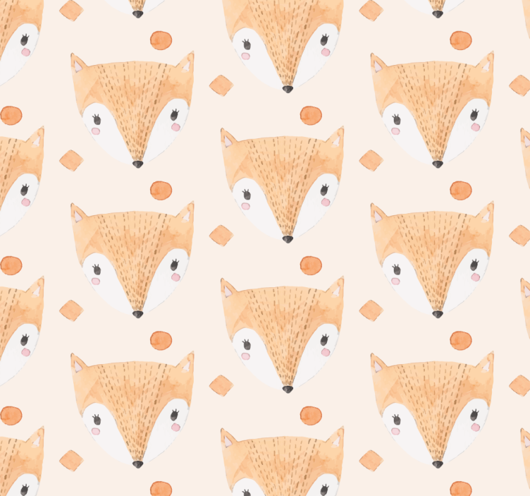 Estor enrollable infantil zorro pintado a mano - TenVinilo