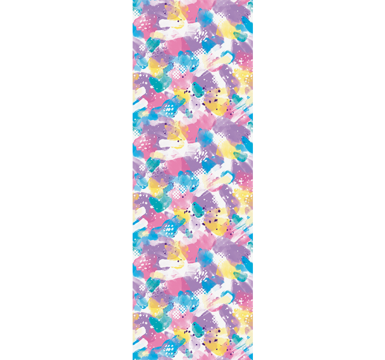 Estor enrollable infantil color pastel desbordante - TenVinilo