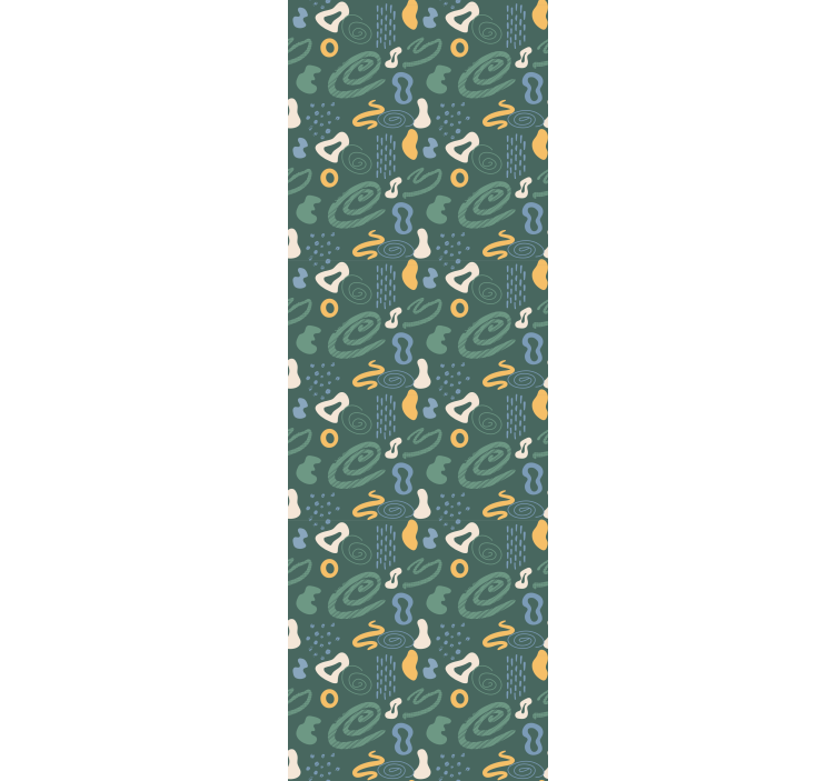 Estor enrollable infantil patrones minimalistas abstractos - TenVinilo