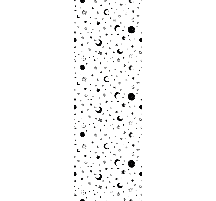 Estor enrollable infantil espacio exterior con estrellas - TenVinilo