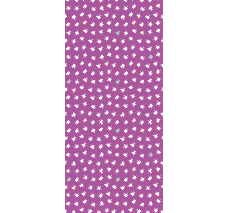 Estor enrollable infantil estrellas blancas para niños - TenVinilo