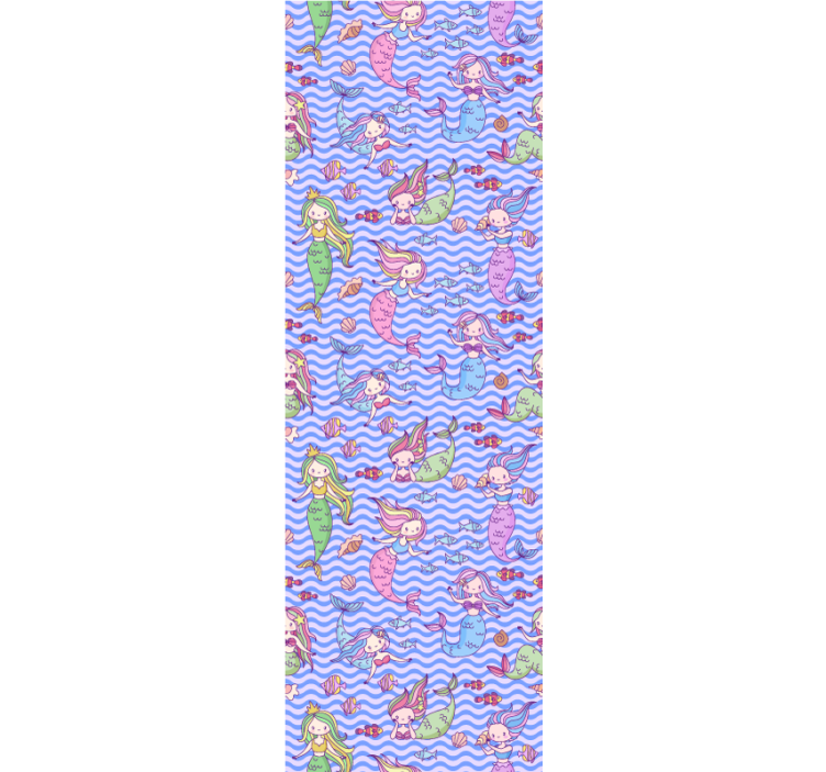 Estor enrollable infantil sirenas - TenVinilo