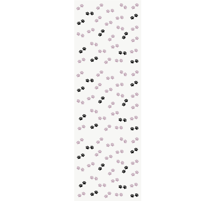 Estor enrollable infantil huellas de gato - TenVinilo