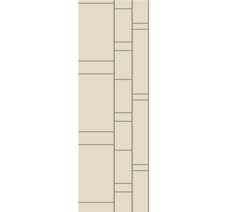 Estores enrollables oficina diseño lineal minimalista - TenVinilo