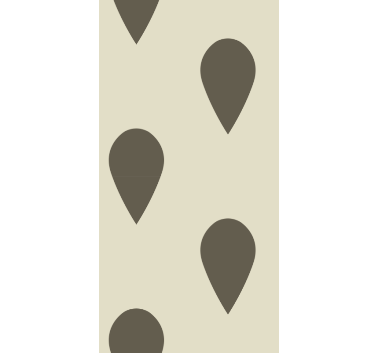 Estores enrollable oficina con diseño geométrico - TenVinilo