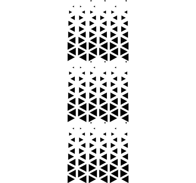 Estores enrollable oficina efecto degradado geométrico - TenVinilo