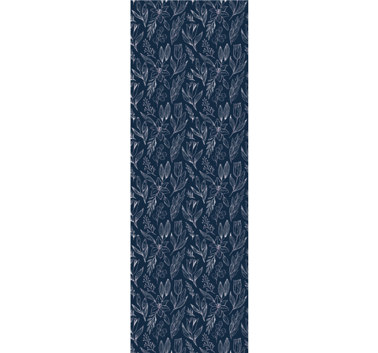 Estores enrollable oficina diseño floral lirios - TenVinilo