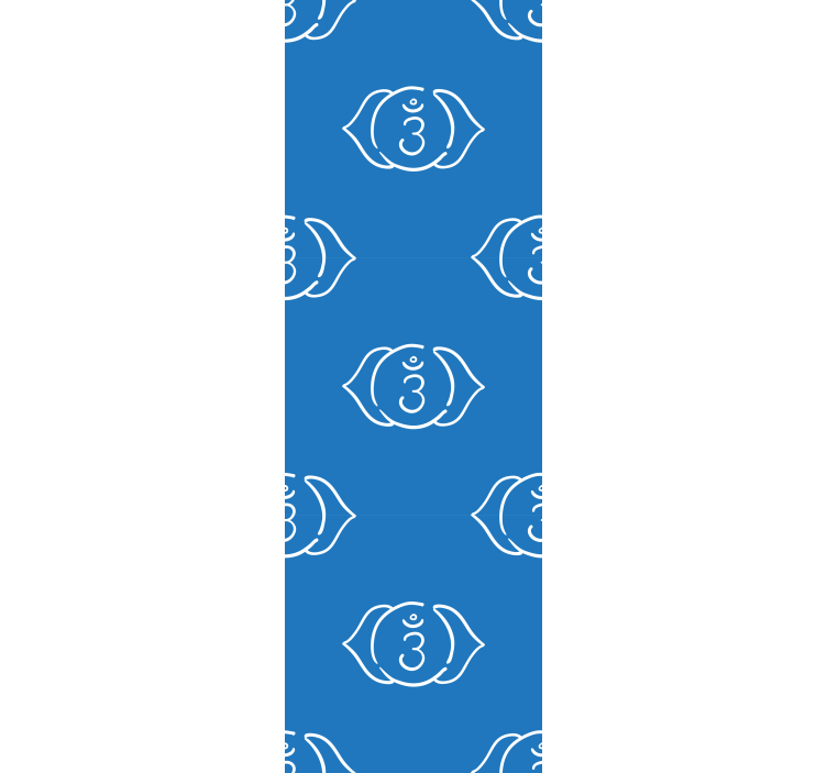 Estores enrollable oficina símbolo del tercer ojo - TenVinilo