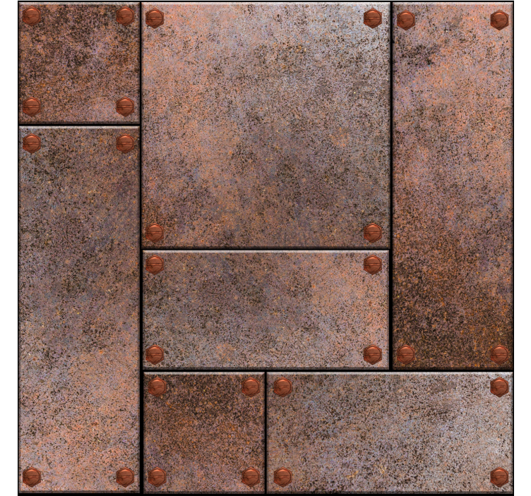 Estor enrollable juvenil placas de metal - TenVinilo