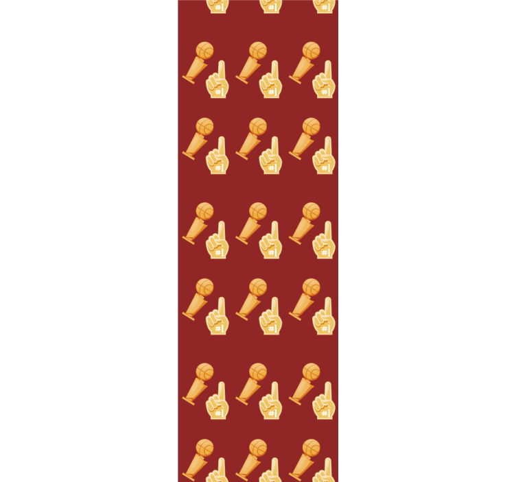 Estor enrollable juvenil con diseño de baloncesto - TenVinilo