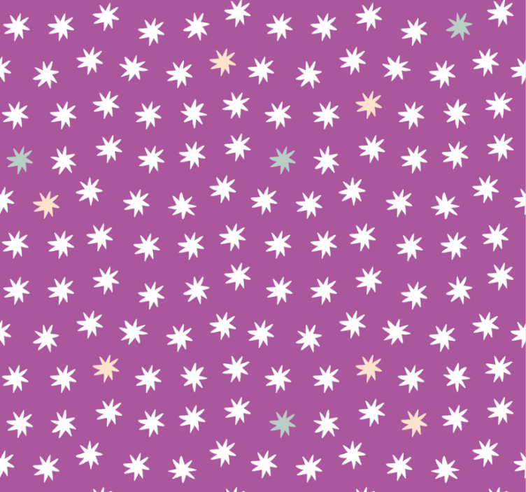 Estor enrollable juvenil estrellas blancas para niños - TenVinilo