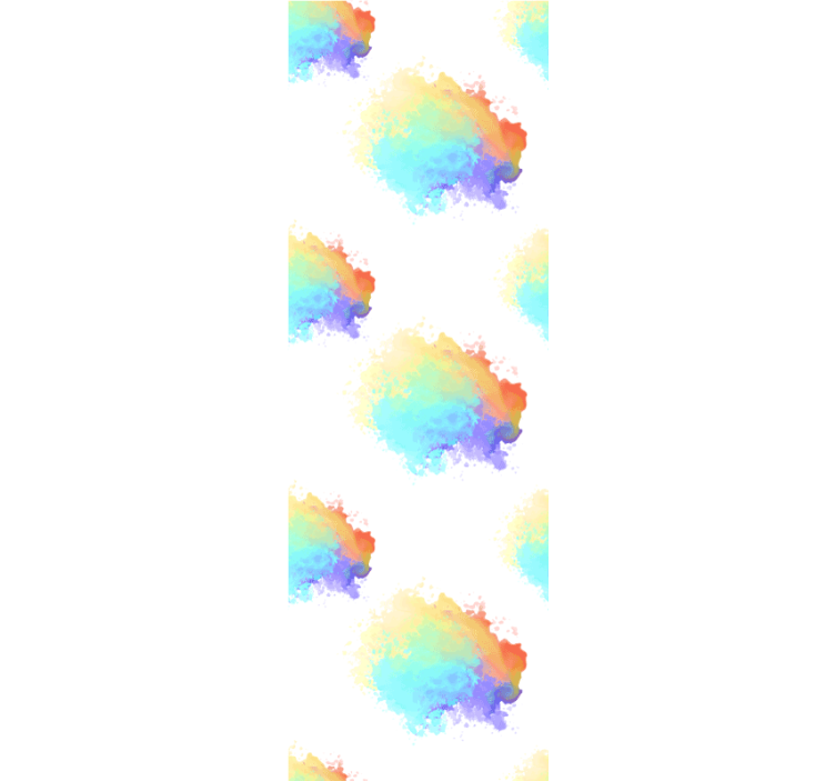 Estor enrollable juvenil fiesta de colores splash - TenVinilo