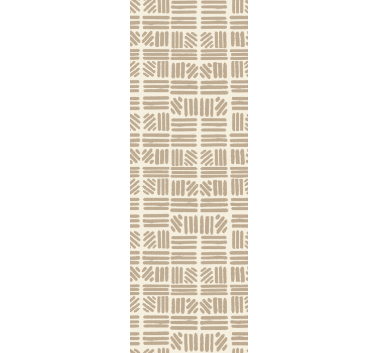 Estor enrollable moderno patrones de líneas geométricas - TenVinilo