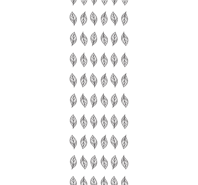 Estor enrollable moderno rayas minimalistas en forma de hoja - TenVinilo