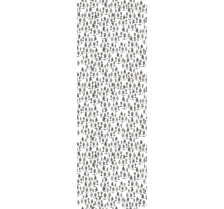 Estor enrollable moderno patrón de árboles familiares - TenVinilo