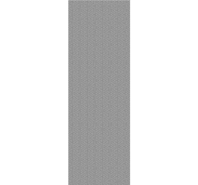 Estor enrollable moderno triángulos grises texturizados - TenVinilo