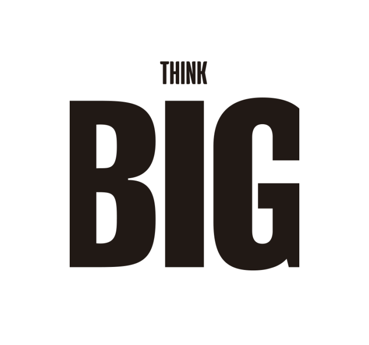 Estor enrollable salón sueña en grande - TenVinilo