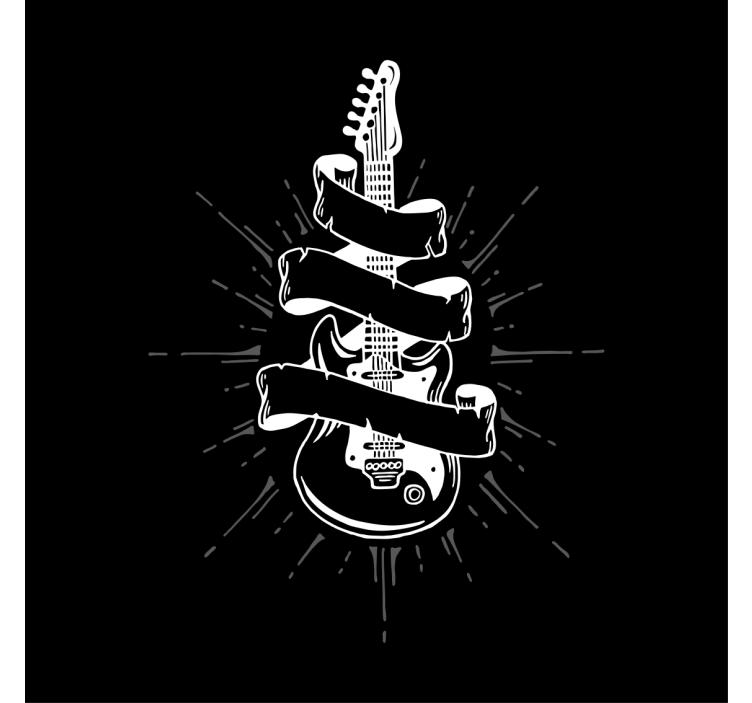 Estor enrollable salón guitarra - TenVinilo