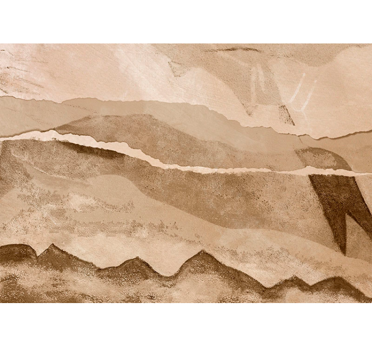 Estor enrollable beige tiras de papel - TenVinilo