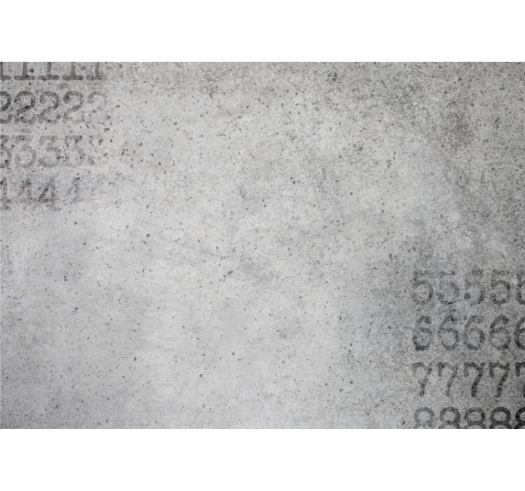 Estor enrollable gris textura de piedra numérica - TenVinilo
