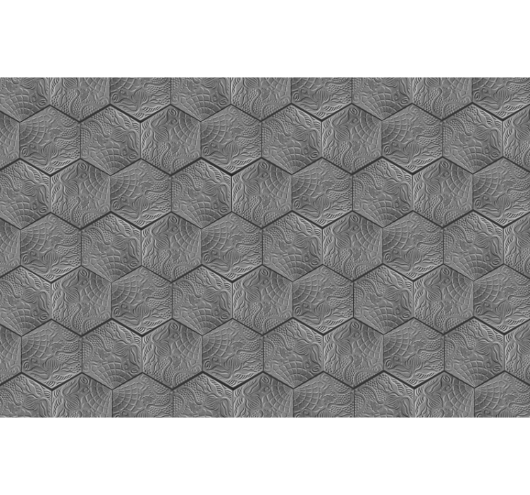 Estor enrollable gris panot gaudí - TenVinilo