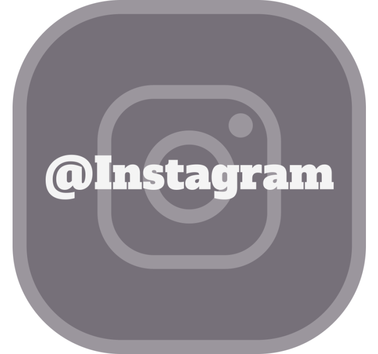 Estor enrollable gris tu instagram - TenVinilo